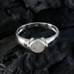Claire Romantic White Solitaire Ring