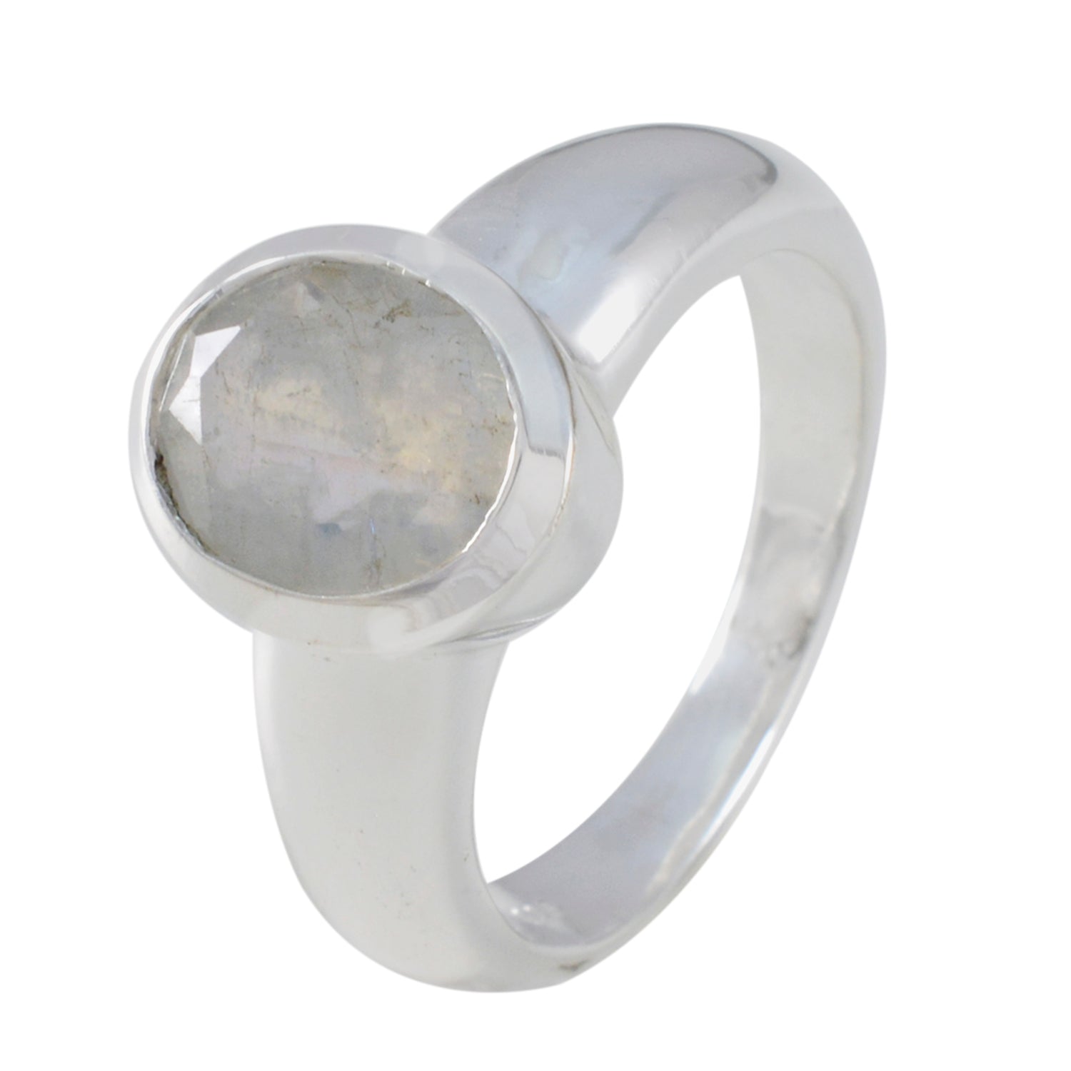 Daniela Romantic White Solitaire Ring