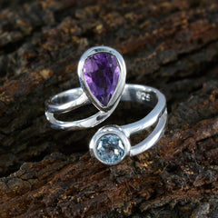 Aisha Toi Et Moi Multicolor Ring with Gemstones