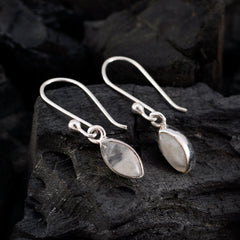 Valentina White Dangle Earrings for Everyday Glam