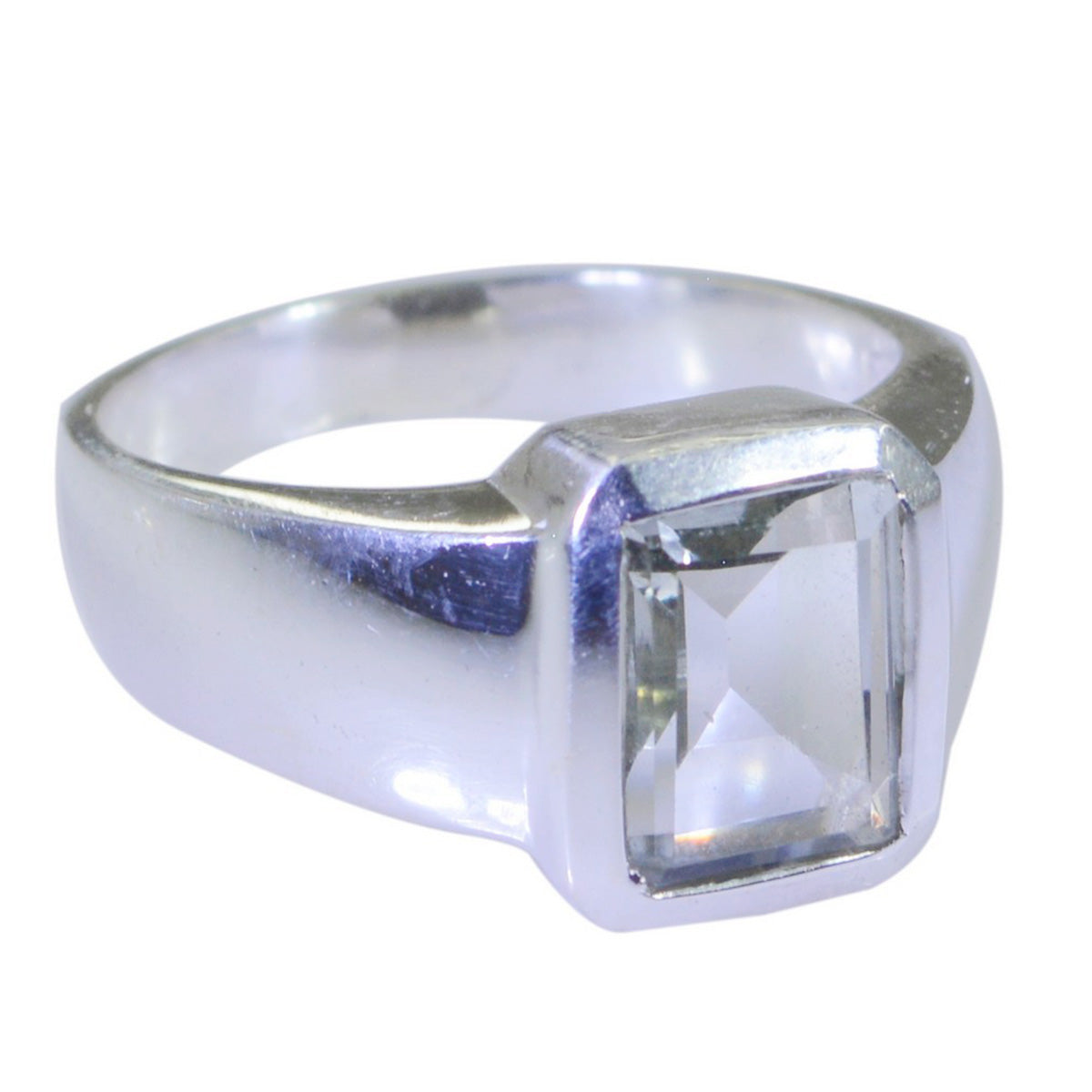 Meera Elegant White Solitaire Ring for Women