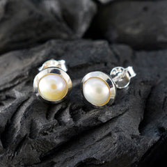 Micaela White Solitaire Stud Earrings for Every Occasion