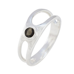 Tereza Romantic Brown Solitaire Ring