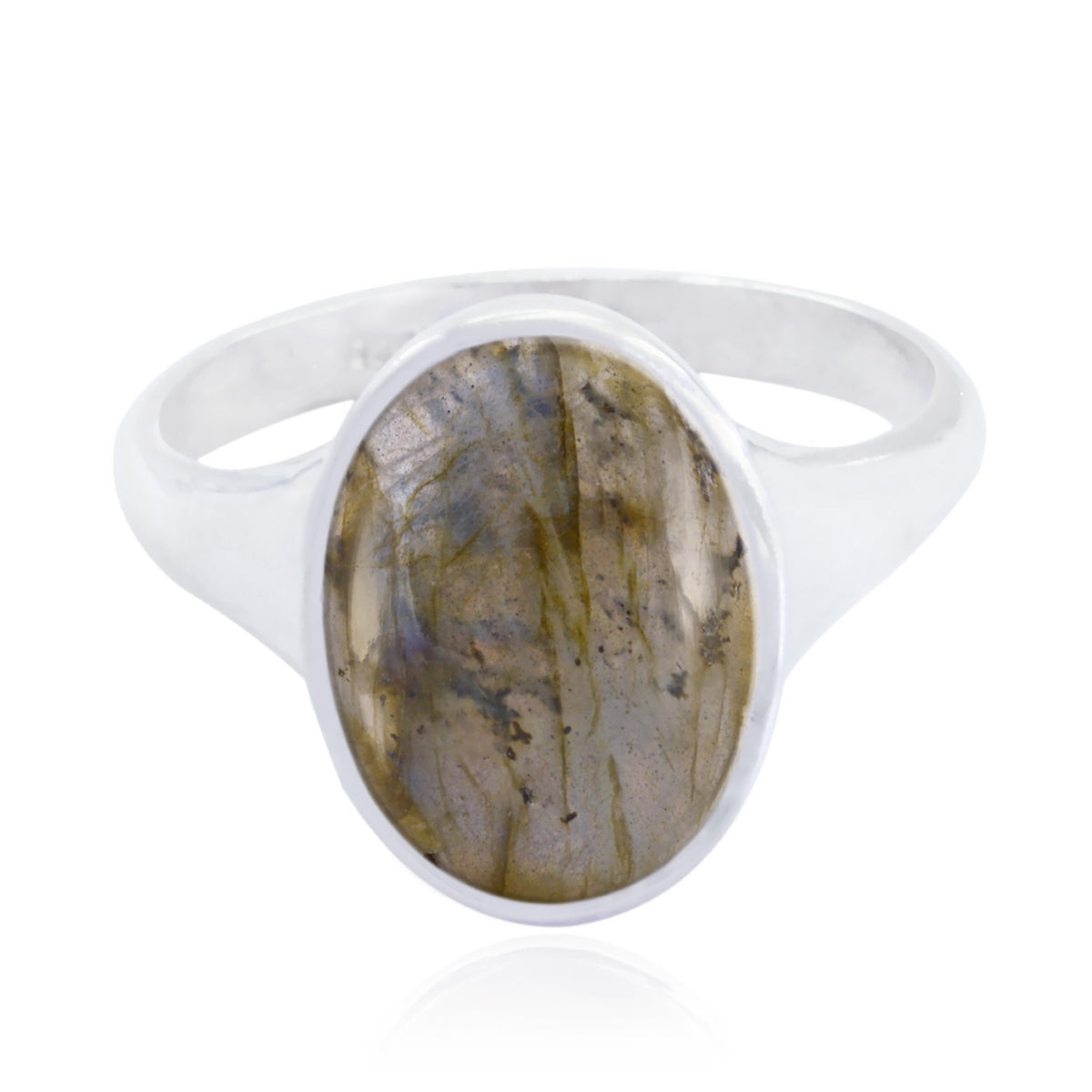 Layla Traditional Grey Solitaire Ring