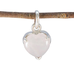 Isadora Pink Luxurious Delicate Pendant Rose Quartz Pink Pink