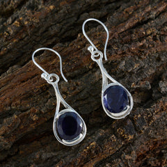Camilla Solitaire Dangle Earrings with Elegant Design