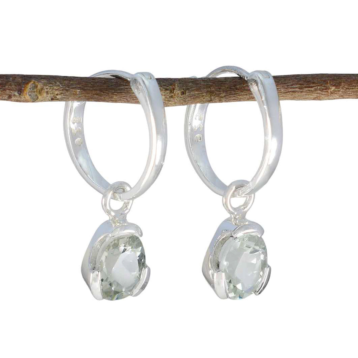 Naomi Solitaire Dangle Earrings for Everyday Glam