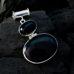 Josephine Bold Black Pendant - Statement Jewelry India