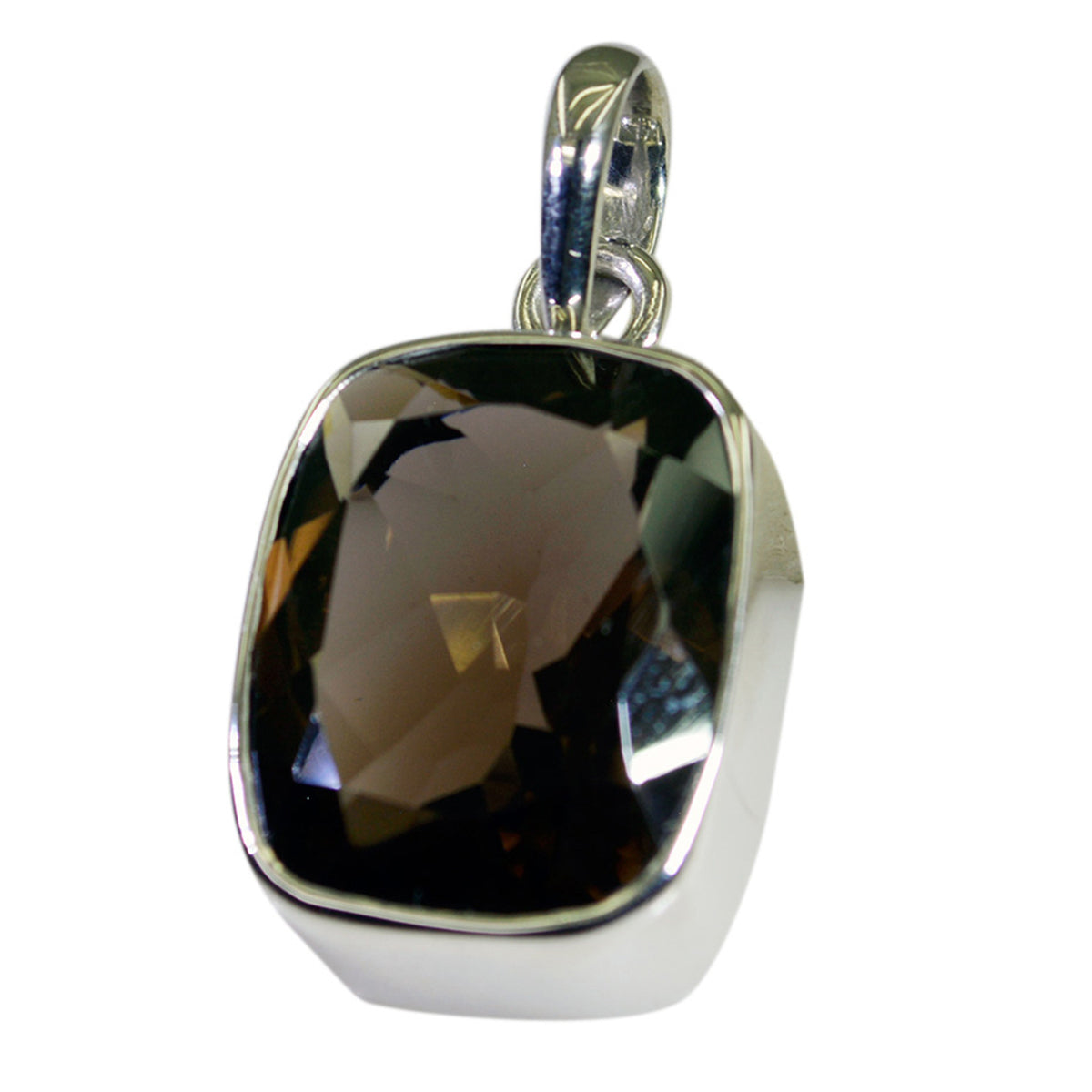 Lucy Trendy Fashion Pendants India - Smoky Quartz Pendant