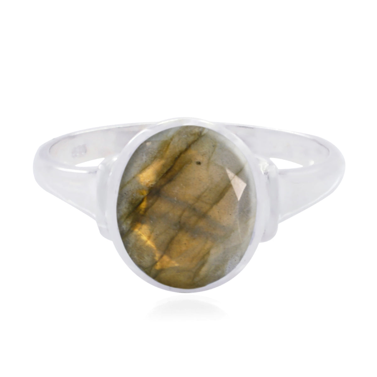 Joaquina Trendy Grey Solitaire Ring