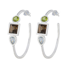 Hua Trilogy Stud Earrings Multicolor for Every Occasion Multi multicolor Stud