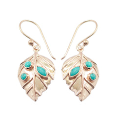 Katharina Turquoise Featherlight Earrings for Everyday Glam Turquoise Blue Dangle