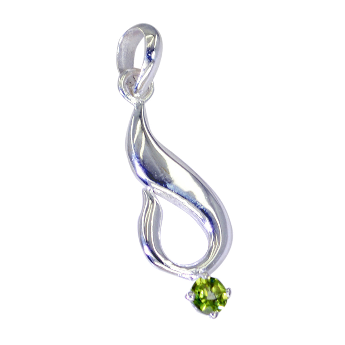Laura Featherlight Jewelry Necklace Silver Pendant with Gemstone