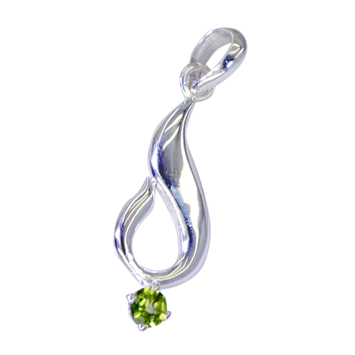 Laura Featherlight Jewelry Necklace Silver Pendant with Gemstone