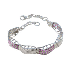 Maya Versatile Red Tennis Bracelet for Every Occasion Ruby CZ Red