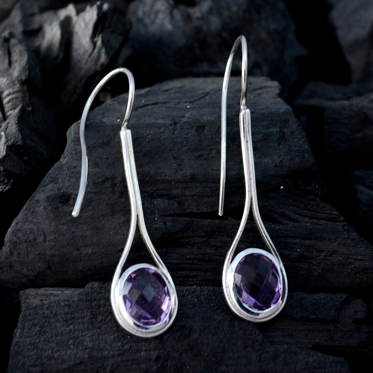Victoria Dainty Gemstone Earrings for Everyday Glam