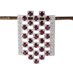 Victoria Red Pendant - Stunning Gemstone Jewelry Garnet Red Red