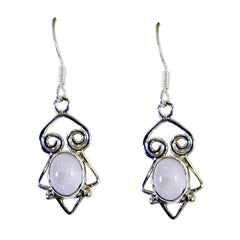 Dayana White Dangle Earrings with Elegant Design