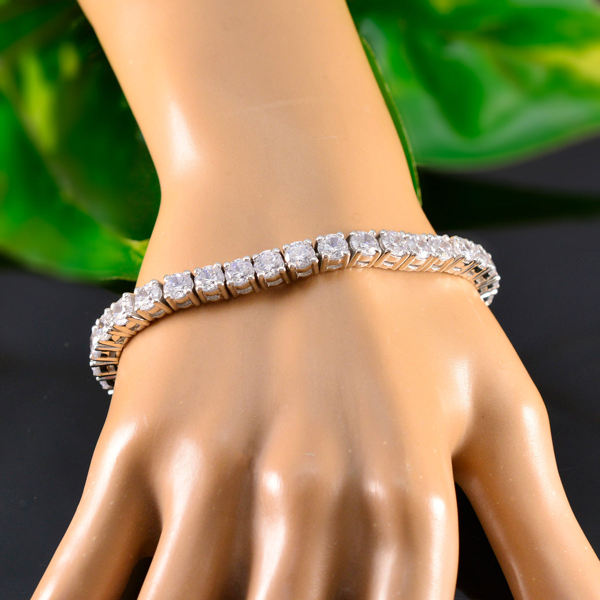 Hazel White Gemstone Bracelet for Everyday Elegance