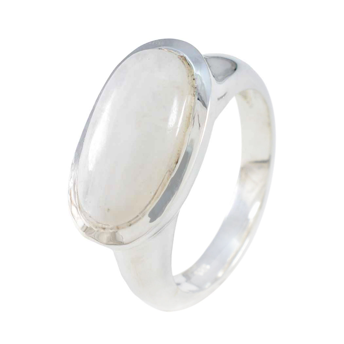 Isla White Solitaire Ring for Everyday Elegance