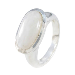 Isla White Solitaire Ring for Everyday Elegance