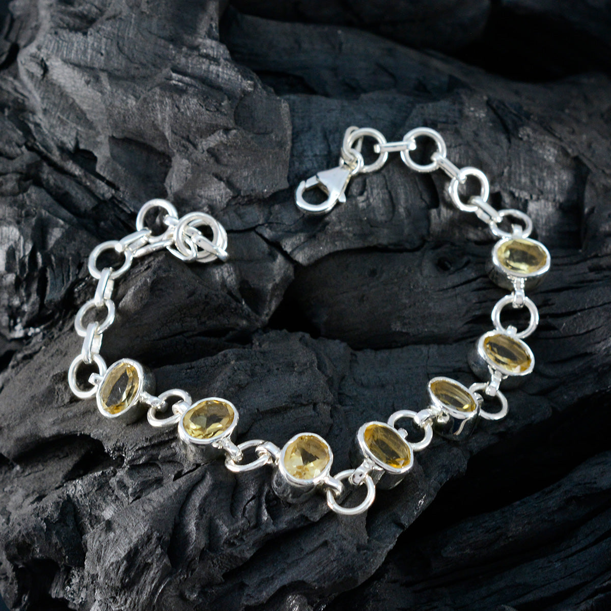 Bianca Yellow Gemstone Bracelet for Sister