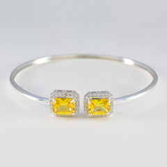 Zoe Yellow Gemstone Bracelet for Elegant Style