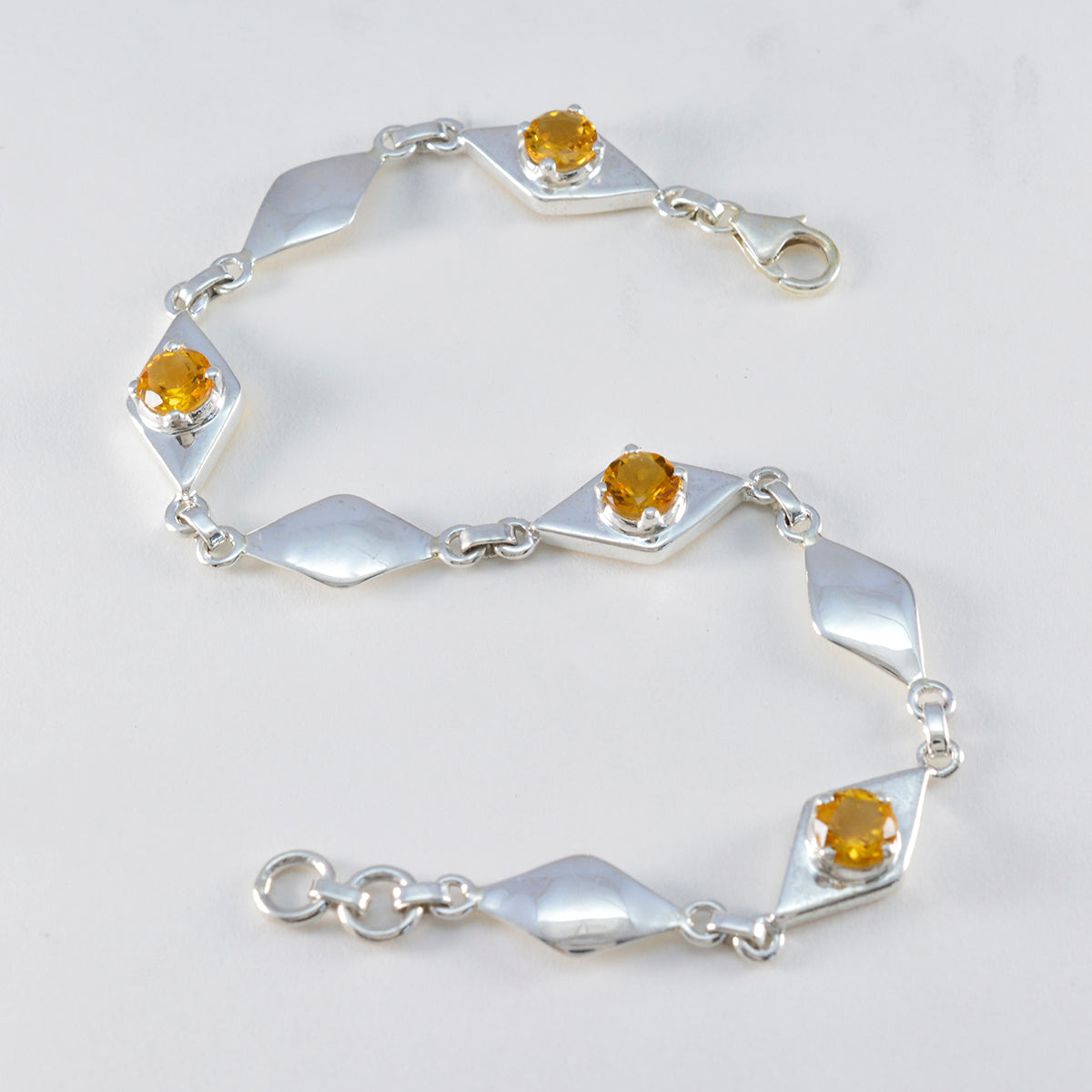 Hannah Yellow Gemstone Bracelet for Everyday Glam