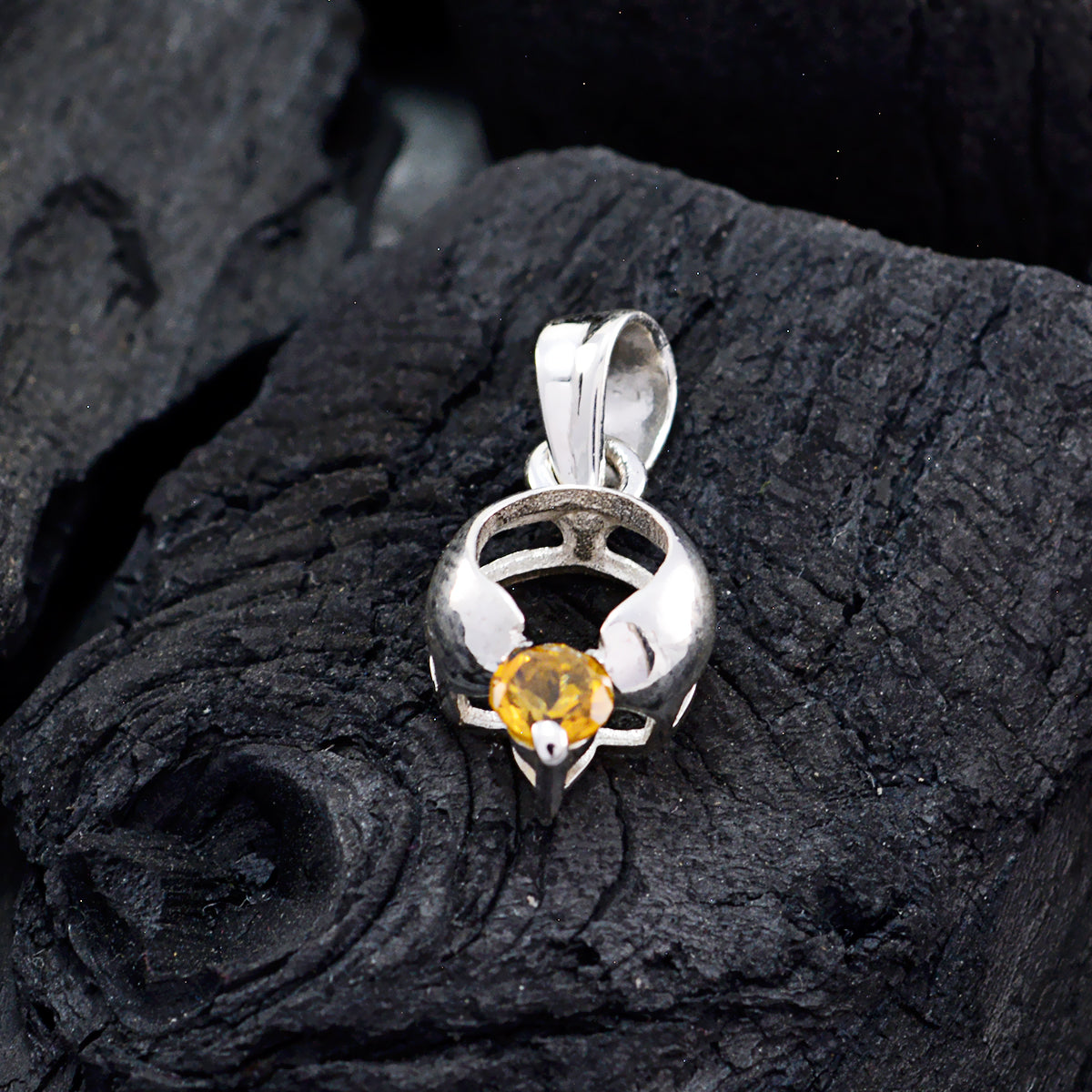 Stella Yellow Gemstone Pendant for Everyday Glam