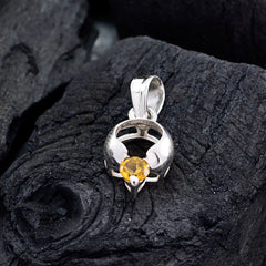Stella Yellow Gemstone Pendant for Everyday Glam