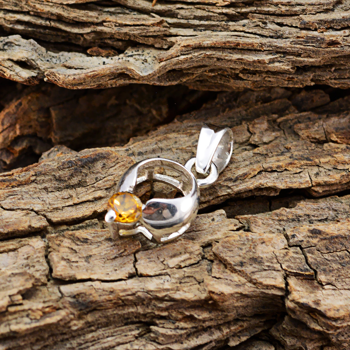 Stella Yellow Gemstone Pendant for Everyday Glam