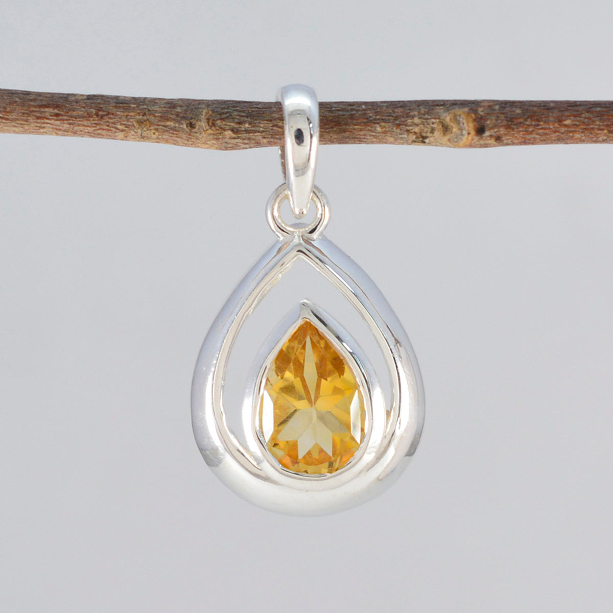Micaela Yellow Gemstone Pendant for Everyday Glam