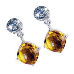 Bella Yellow Gemstone Stud Earrings for Every Occasion
