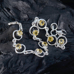 Emily Yellow Links Bracelet for Wife - Elegant Gift