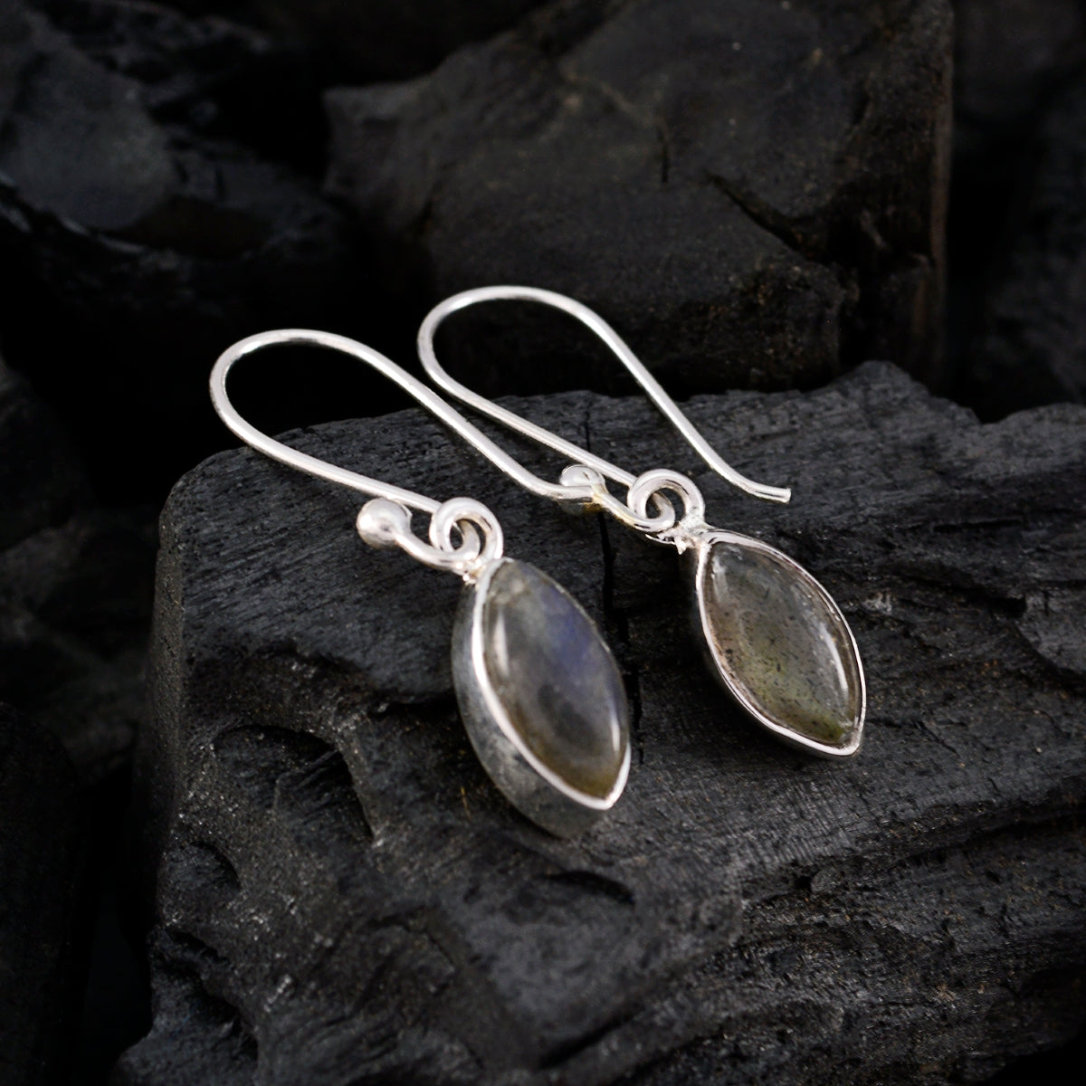 Stylish Zoey Grey Dangle Earrings for Any Occasion